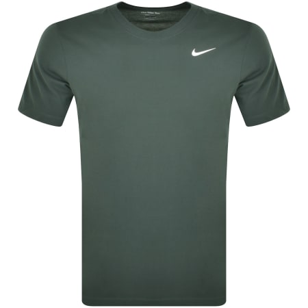 Product Image for Nike Training Dri Fit Logo T Shirt Green