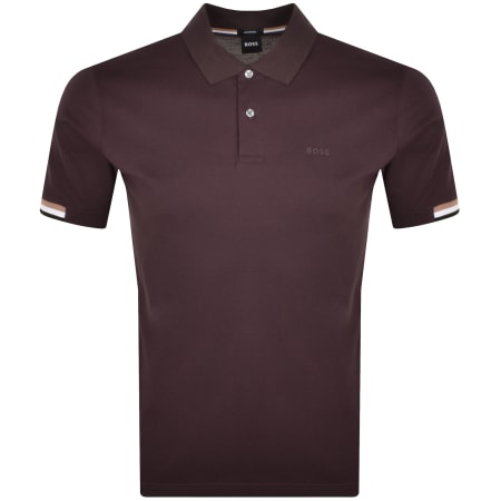 Product Image for BOSS Parlay 147 Polo T Shirt Maroon
