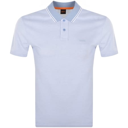 Product Image for BOSS Oxford New Polo Blue