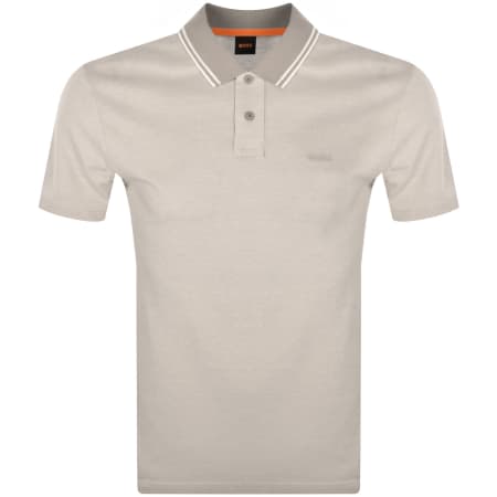 Product Image for BOSS Oxford New Polo Brown