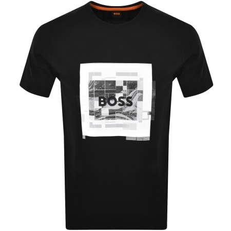 Product Image for BOSS Te Urban T Shirt Black