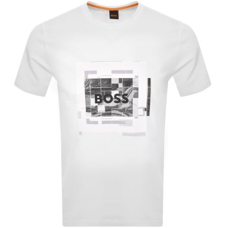 Recommended Product Image for BOSS Te Urban T Shirt White
