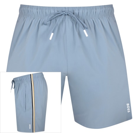 Product Image for BOSS Iconic Swim Shorts Blue