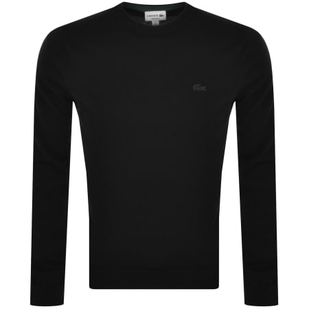 Product Image for Lacoste Wool Knit Jumper Black