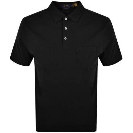 Product Image for Ralph Lauren Classic Polo T Shirt Black