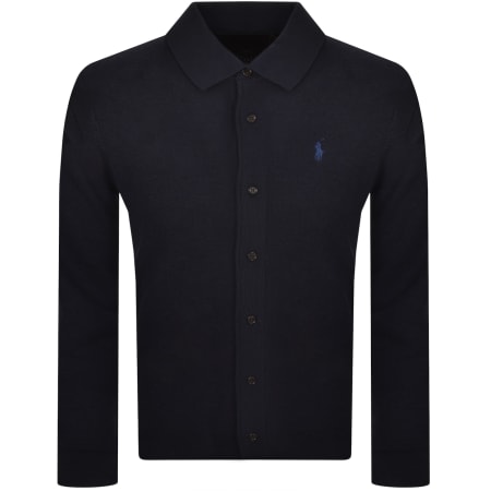 Product Image for Ralph Lauren Long Sleeve Polo T Shirt Navy