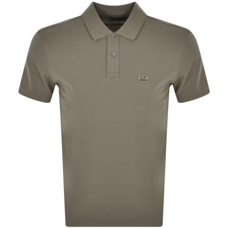 Product Image for CP Company Piquet Polo T Shirt Brown
