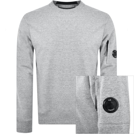 Recommended Product Image for CP Company Diagonal Sweatshirt Grey
