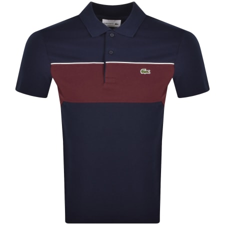 Recommended Product Image for Lacoste Short Sleeve Polo T Shirt Navy