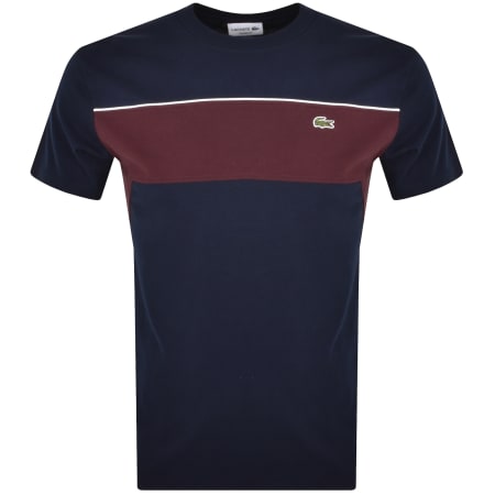 Recommended Product Image for Lacoste Crew Neck T Shirt Navy