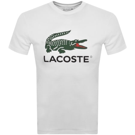 Product Image for Lacoste Logo T Shirt White