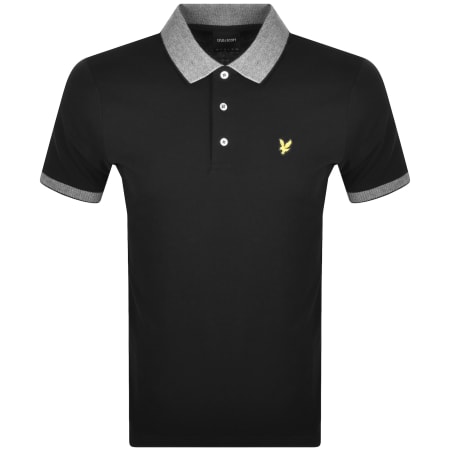 Product Image for Lyle And Scott Tipped Polo T Shirt Black