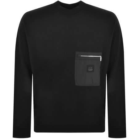 Product Image for Armani Exchange Black Edition Sweatshirt Black