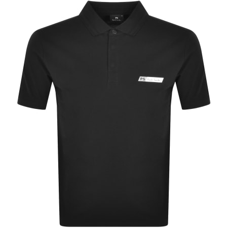Product Image for Paul Smith Regular Fit Polo T Shirt Black
