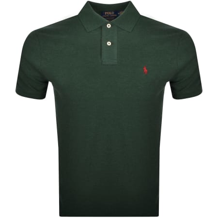 Product Image for Ralph Lauren Custom Slim Fit Polo T Shirt Green