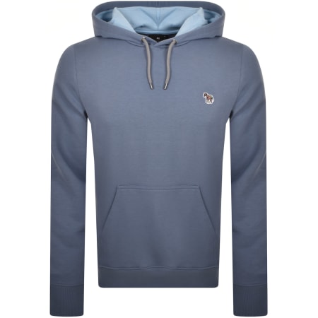 Product Image for Paul Smith Regular Fit Zebra Hoodie Blue