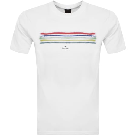 Product Image for Paul Smith Logo T Shirt White