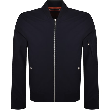 Recommended Product Image for Paul Smith Zip Bomber Jacket Navy