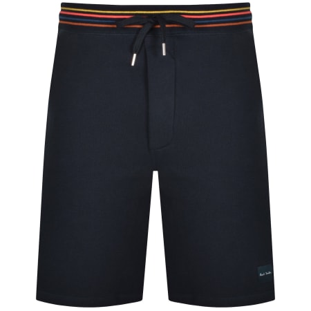 Recommended Product Image for Paul Smith Rib Artist Jersey Shorts Navy