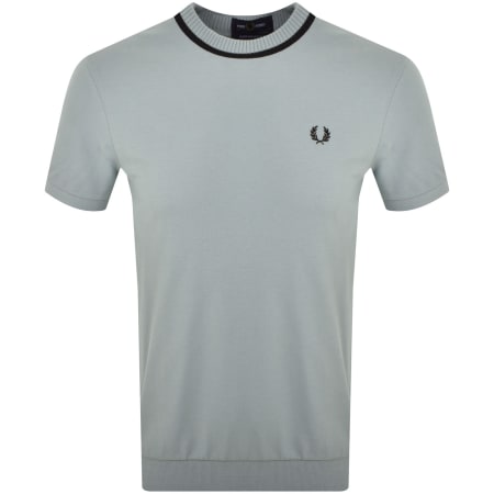 Product Image for Fred Perry Crew Neck Pique T Shirt Blue