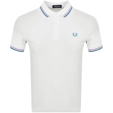 Product Image for Fred Perry Twin Tipped Polo T Shirt White