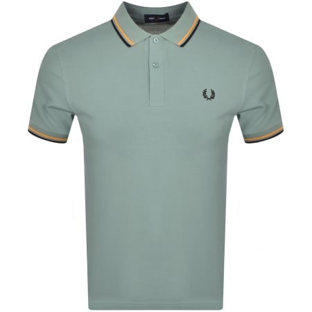 Recommended Product Image for Fred Perry Twin Tipped Polo T Shirt Blue