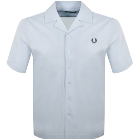 Product Image for Fred Perry Compress Mesh Revere Shirt Blue
