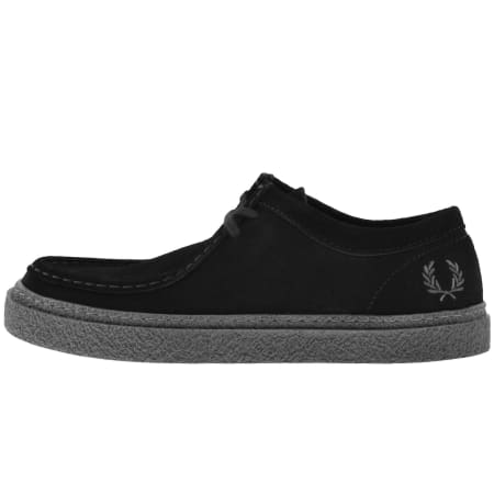 Product Image for Fred Perry Dawson Low Suede Shoe Black