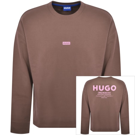 Product Image for HUGO Blue Naviu Sweatshirt Brown
