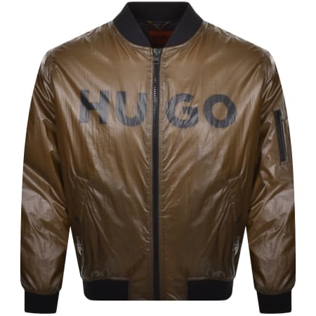 Product Image for HUGO Byler Puffer Jacket Brown