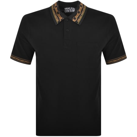 Product Image for Versace Jeans Couture Polo T Shirt Black