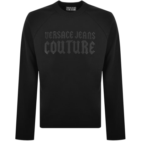 Product Image for Versace Jeans Couture Logo Sweatshirt Black