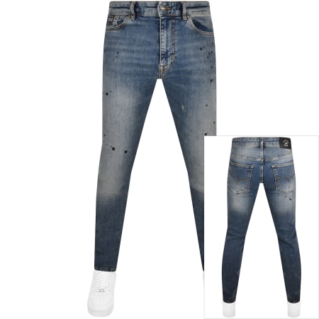Product Image for Versace Jeans Couture Slim Milano Jeans Blue