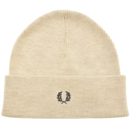 Recommended Product Image for Fred Perry Classic Beanie Hat Beige