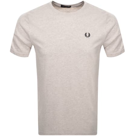 Product Image for Fred Perry Crew Neck T Shirt Beige