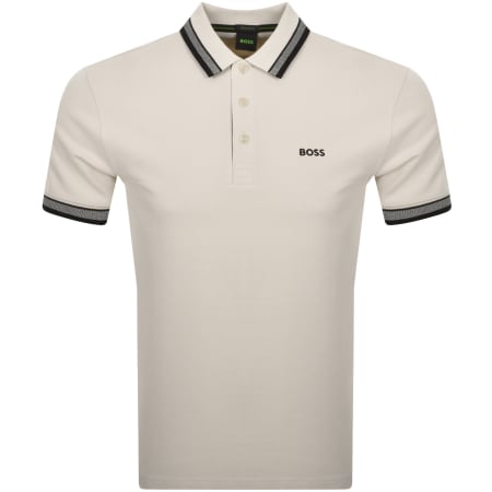 Product Image for BOSS Paddy Polo T Shirt Beige