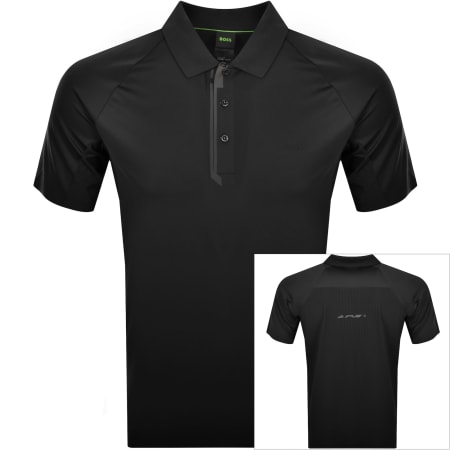 Product Image for BOSS Paddytech Polo T Shirt Black