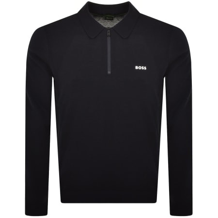 Product Image for BOSS Momentum Lite Knit Jumper Navy