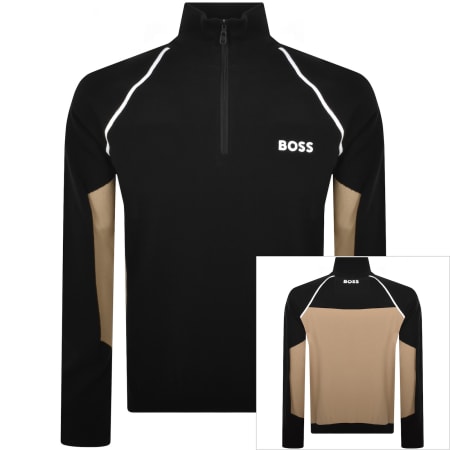 Product Image for BOSS Hydro X Half Zip Jumper Black