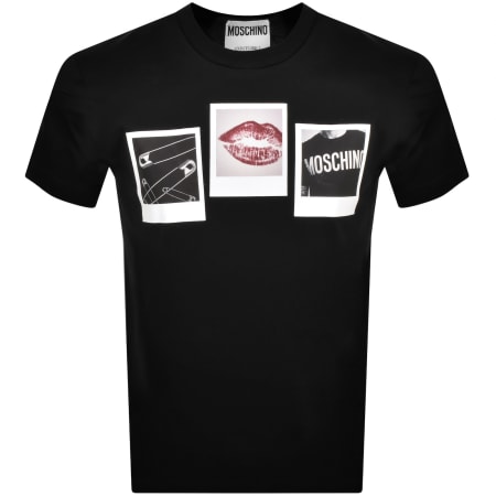 Product Image for Moschino Graphic T Shirt Black