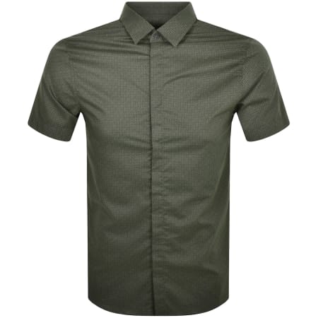 Product Image for Armani Exchange Short Sleeve Shirt Green