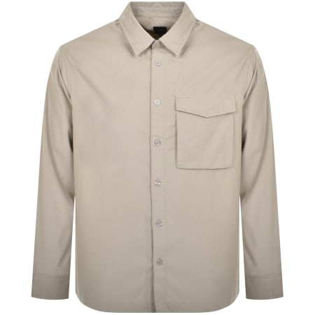 Product Image for Armani Exchange Long Sleeve Shirt Beige
