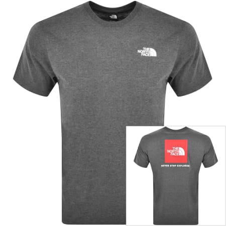Product Image for The North Face Red Box T Shirt Grey
