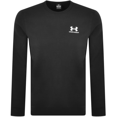 Product Image for Under Armour Icon Fleece Crew Sweatshirt Black
