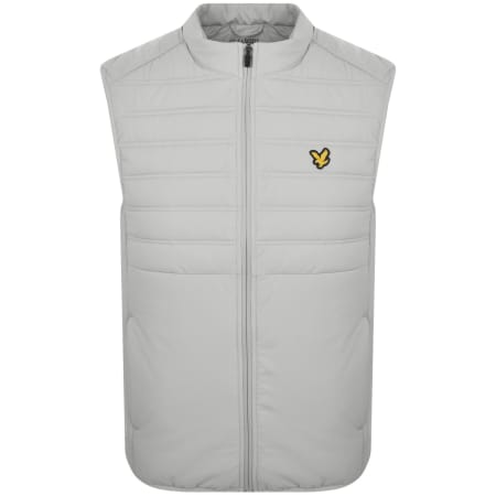 Recommended Product Image for Lyle And Scott Hybrid Gilet Jacket Grey