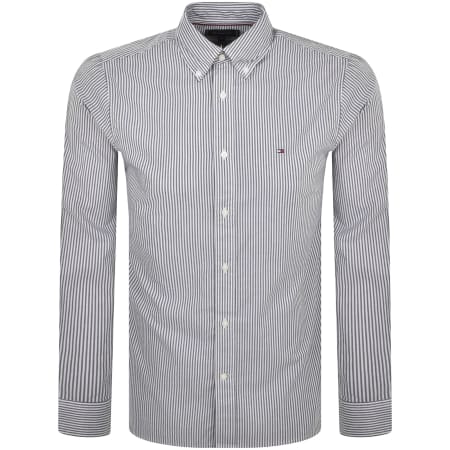 Product Image for Tommy Hilfiger Flex Stripe Long Sleeve Shirt Navy