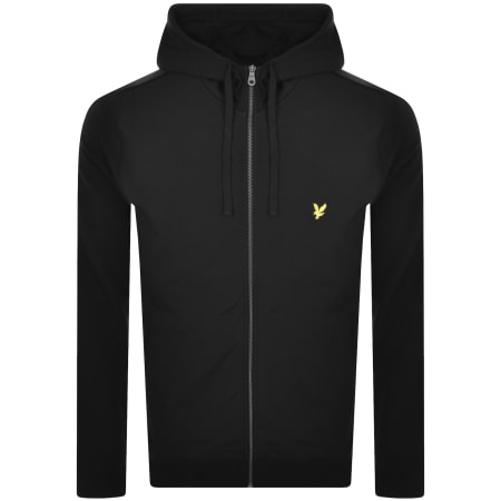 Product Image for Lyle And Scott Hybrid Zip Hoodie Black