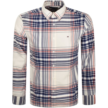 Product Image for Tommy Hilfiger Oxford Check Shirt White