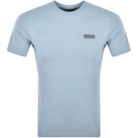 Product Image for Barbour International Small Logo T Shirt Blue