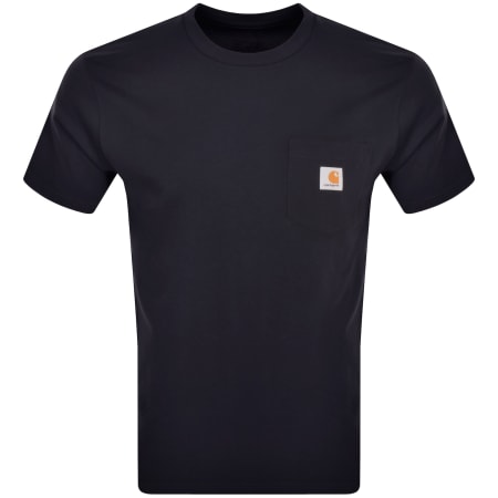 Product Image for Carhartt WIP Pocket Short Sleeved T Shirt Navy
